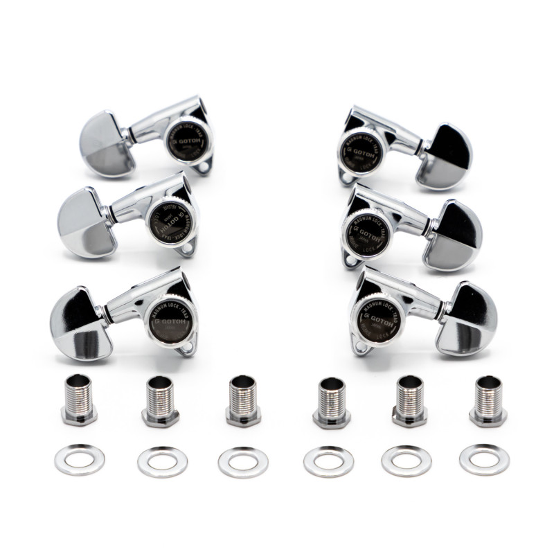 Meccaniche Locking 3L+3R Chrome