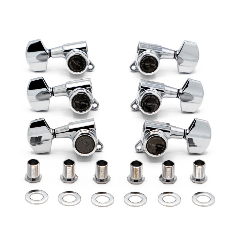 Meccaniche Locking 3L+3R Chrome