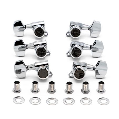 Meccaniche Locking 3L+3R Chrome