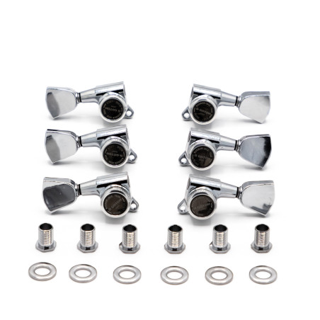 Meccaniche Locking 3L+3R Chrome