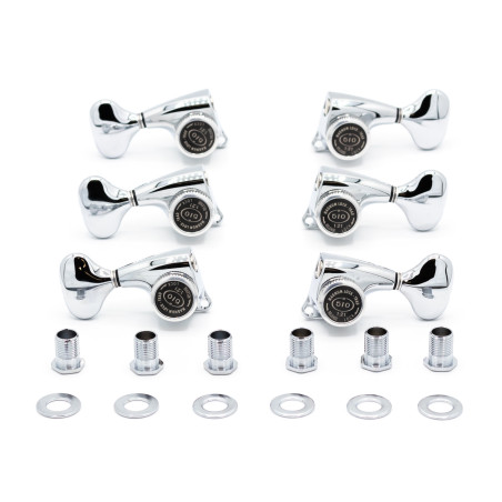 Meccaniche Locking 3L+3R Chrome