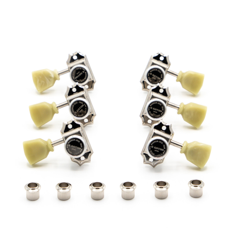 Meccaniche Locking 3L+3R Nickel