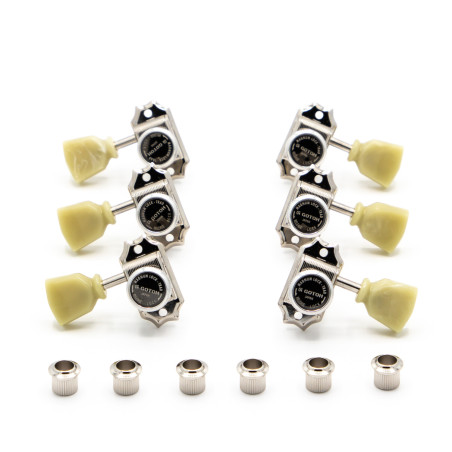 Meccaniche Locking 3L+3R Nickel