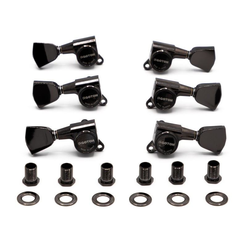 Meccaniche Standard 3L+3R Black Chrome
