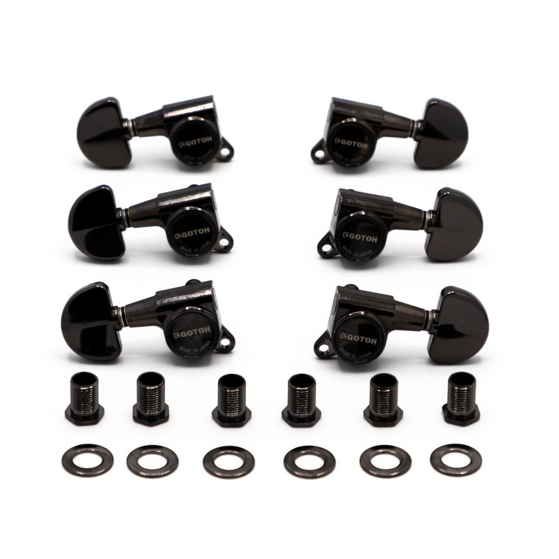Meccaniche Standard 3L+3R Black Chrome