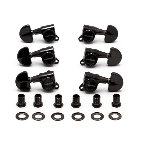 Meccaniche Standard 3L+3R Black Chrome