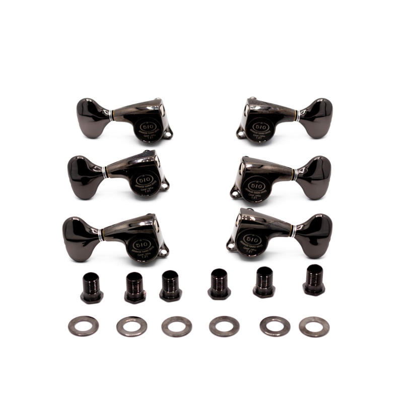 Meccaniche Standard 3L+3R Black Chrome