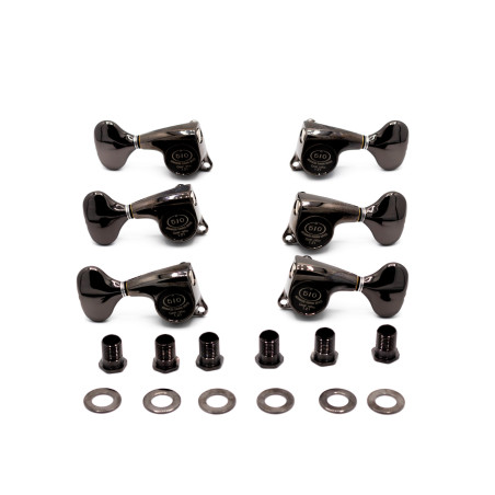 Meccaniche Standard 3L+3R Black Chrome