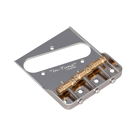 Ponte Fisso Tele Style 6 Corde Chrome