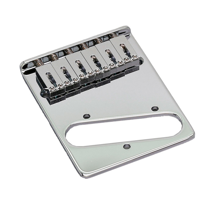 Ponte Fisso Tele Style 6 Corde Chrome