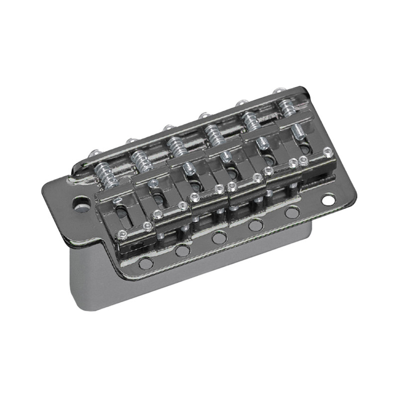 Ponte Tremolo 6 Corde Black Chrome