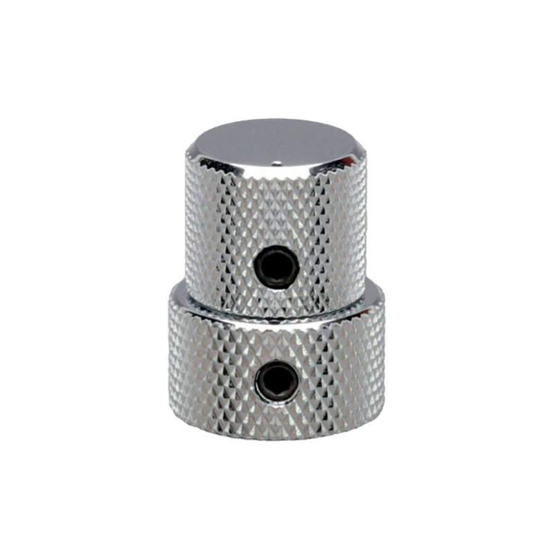 Potentiometer Concentric Knob 18mm Chrome