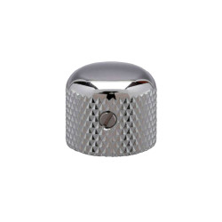 Potentiometer Knob 19mm Chrome