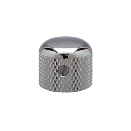 Potentiometer Knob 19mm Chrome