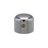 Potentiometer Knob 19mm Chrome