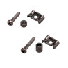 String Retainer Chitarra Black Chrome Set 2pcs