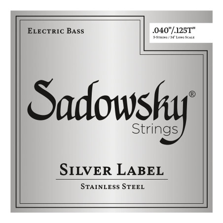 Silver Label Basso Elettrico 5 St 040-125 SS