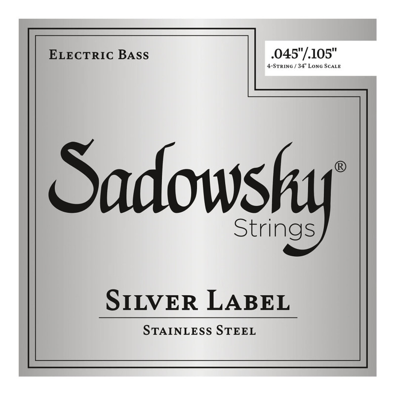 Silver Label Basso Elettrico 4 St 045-105 SS