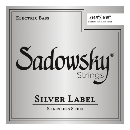 Silver Label Basso Elettrico 4 St 045-105 SS