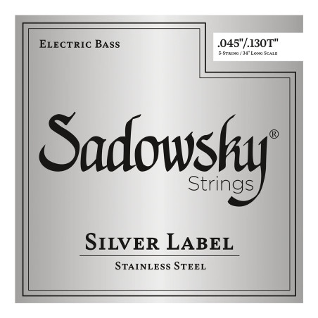 Silver Label Basso Elettrico 5 St 045-130 SS
