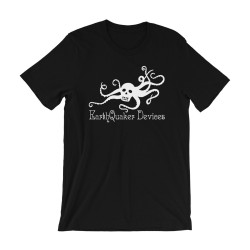T-Shirt EarthQuaker nera -...