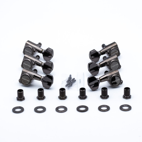 Meccaniche Standard 3L+3R Black Chrome