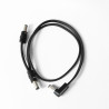 DC1-48 90/0 PAR - Flat Parallel DC Cable 48cm