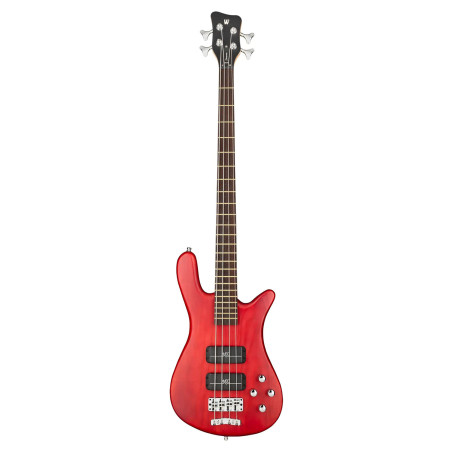 Streamer Standard 4 Burgundy Red Transparent Satin
