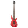 Streamer Standard 4 Burgundy Red Transparent Satin