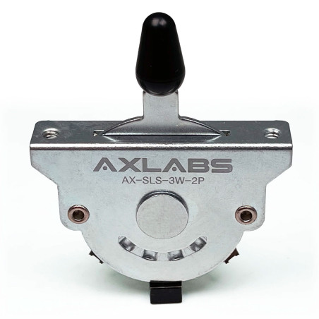 Toggle switch 3way 2 pole nickel
