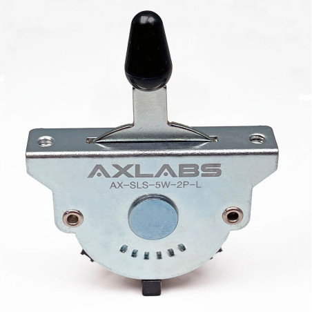 Toggle switch long 5way 2 pole nickel