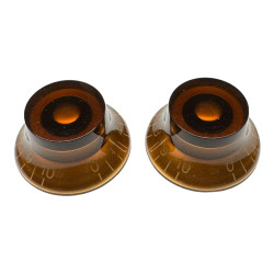 Bell knob aged gold/white...