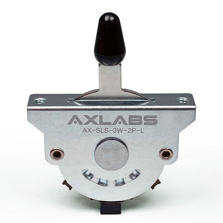 Toggle switch long 3way 2 pole nickel