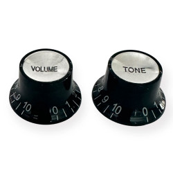 Knob SG Style black/white...