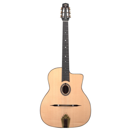 Chitarra Gypsy Jazz 6 corde buca piccola
