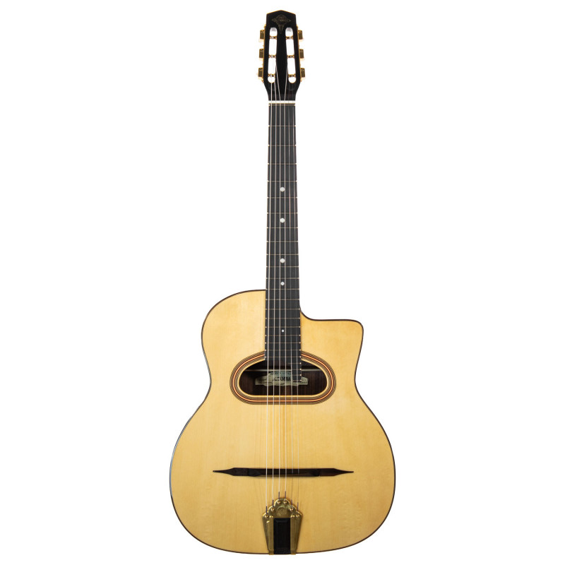 Chitarra Gypsy Jazz 6 corde buca grande