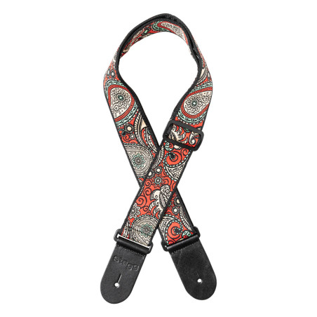 Tracolla 2 in nylon fantasia Paisley 1
