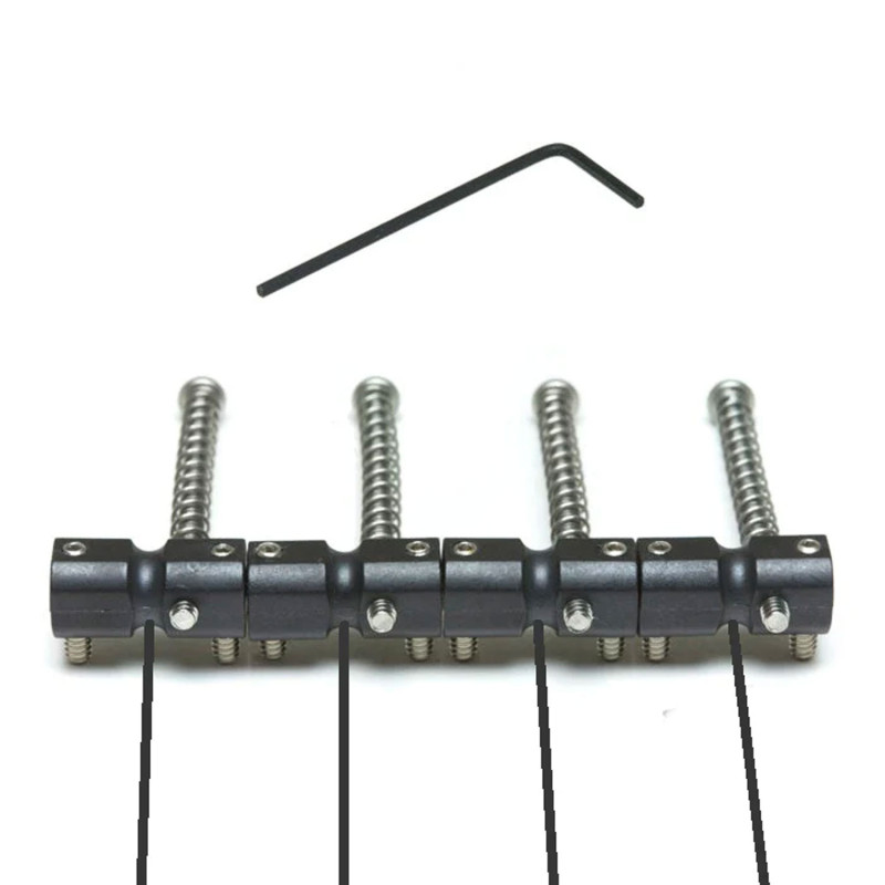 Ghost Saddle Piezo J/P Style 4 Strings Bass 4pcs