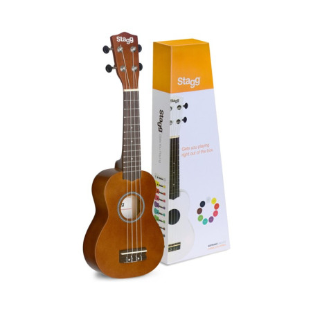 Ukulele soprano natural con borsa