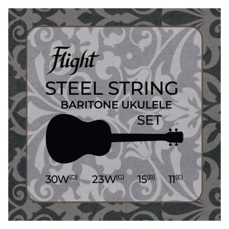 FBSS200 Muta acciaio ukulele Baritono