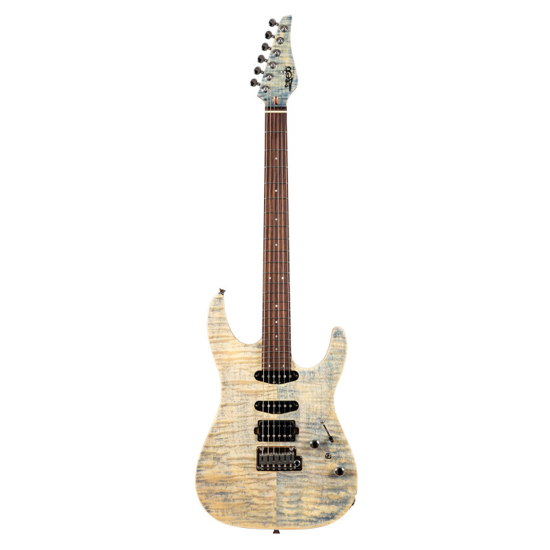 JS-45 ELITE INDIGO GRAY Chitarra elettrica HSS