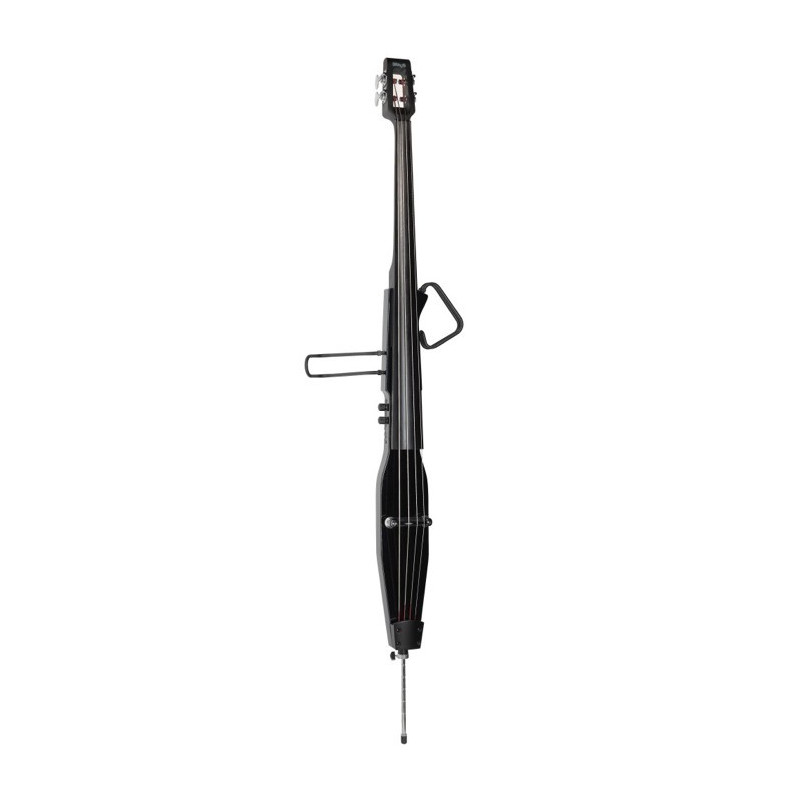 Contrabbasso elettrico nero metallizzato