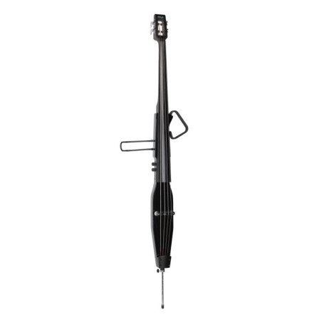 Contrabbasso elettrico nero metallizzato