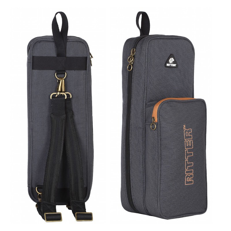 Borsa flauto/piccolo Grigio/Marrone