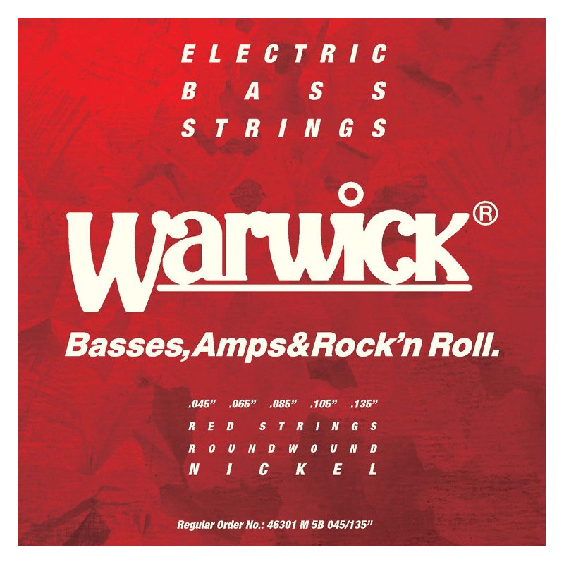 Red Label Basso Elettrico 5 St 045-135 Nickel