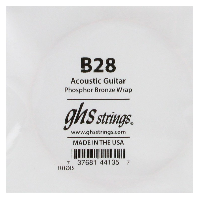 Singola acustica Phosphor Bronze 028
