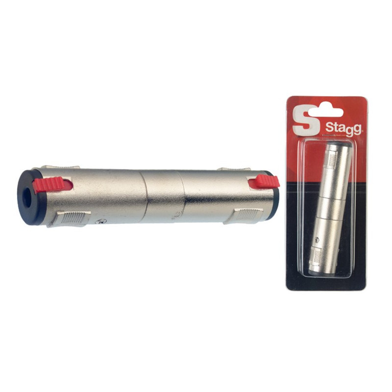 Adattatore 1xJack F 6,3 ST/1xJack F 6,3 ST Cnf.1pc