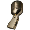 Mic.dinamico 50s Style dorato