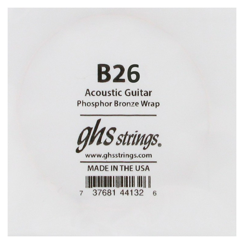 Singola acustica Phosphor Bronze 026