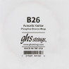 Singola acustica Phosphor Bronze 026